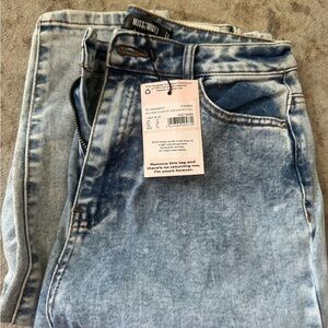 Missguided Light Blue Denim Jeans